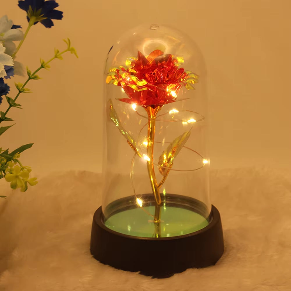 Eternal Flower Gift Rose Christmas Gift Qixi Valentine'S Day Birthday Gift Creative Simulation Flower
