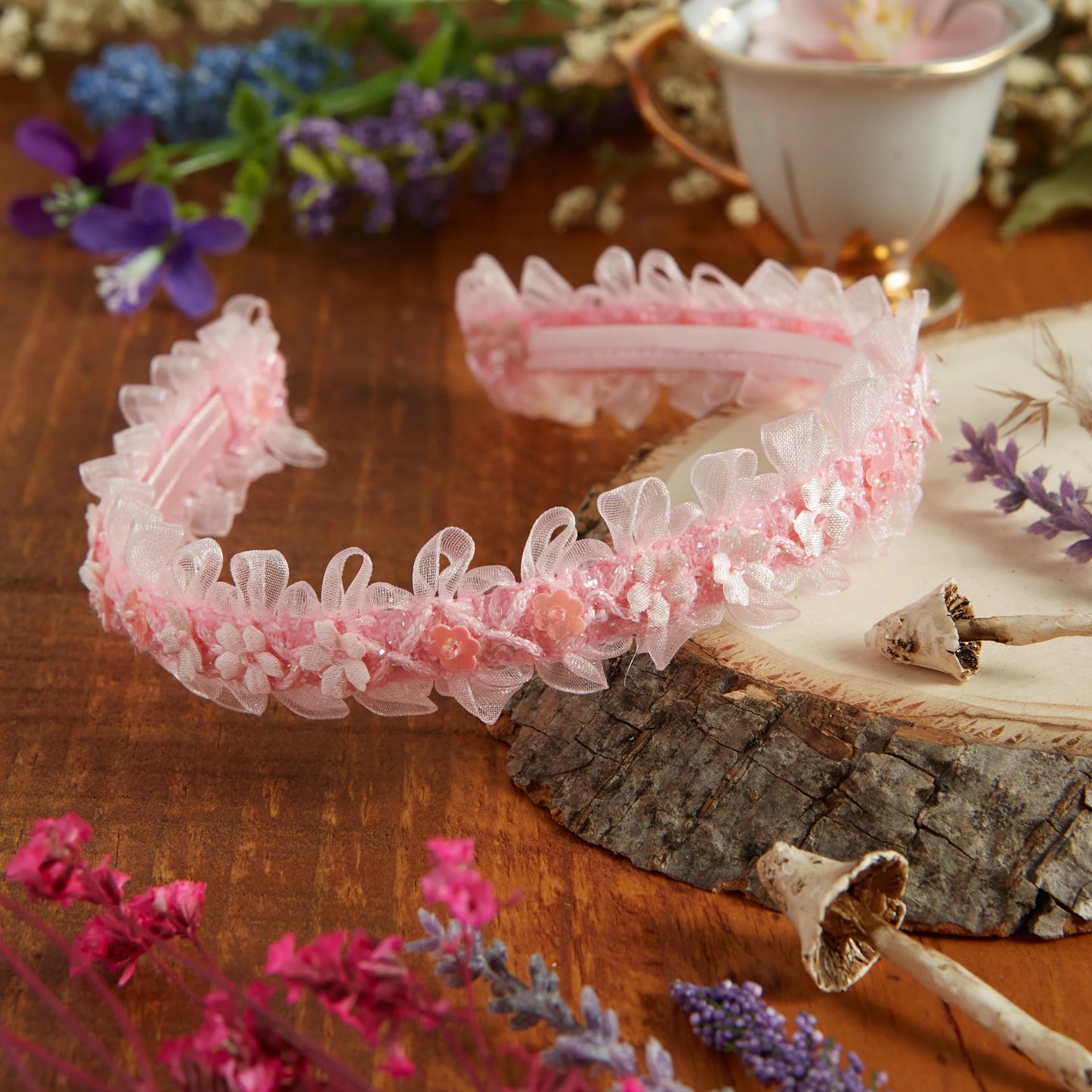 Royal Blue Satin Headband, Perfect Hair Crafting Accessory, 1 Each