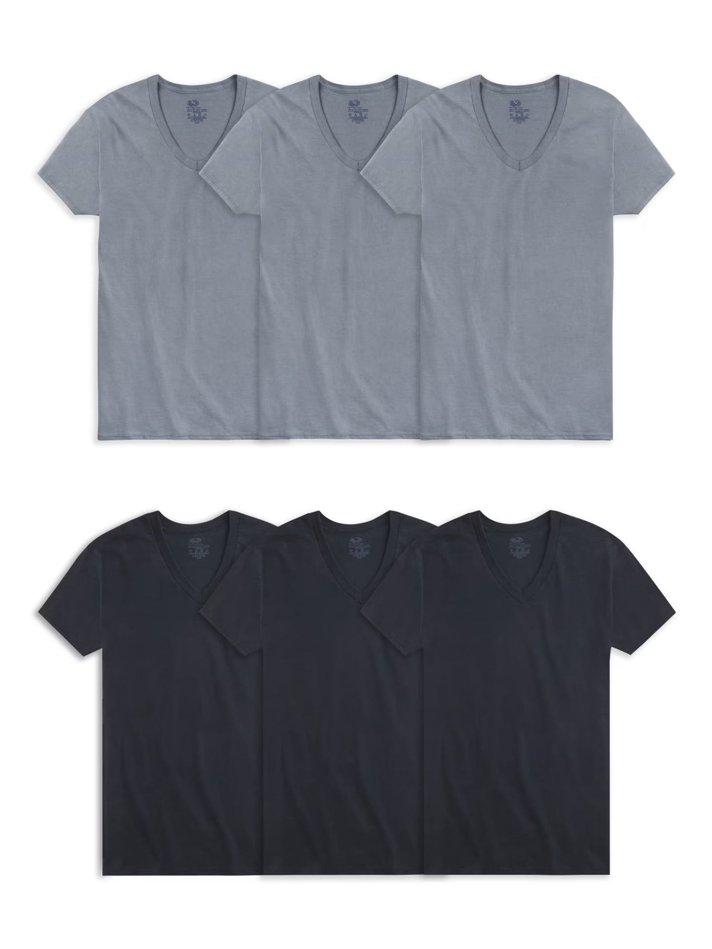 Men'S V-Neck Undershirts, 6-Pack