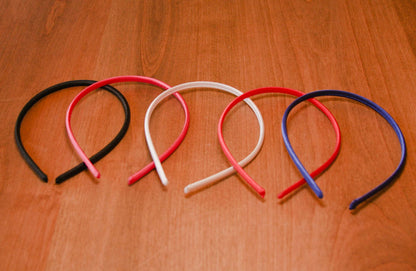 Royal Blue Satin Headband, Perfect Hair Crafting Accessory, 1 Each