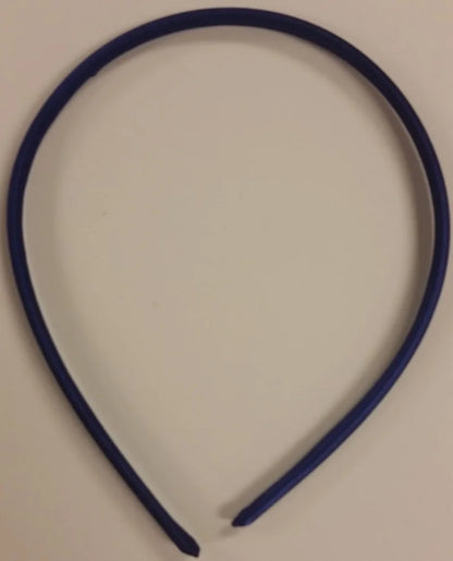 Royal Blue Satin Headband, Perfect Hair Crafting Accessory, 1 Each