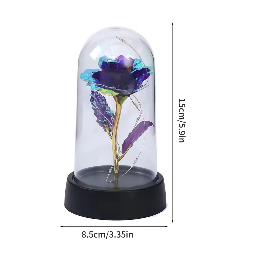 Eternal Flower Gift Rose Christmas Gift Qixi Valentine'S Day Birthday Gift Creative Simulation Flower