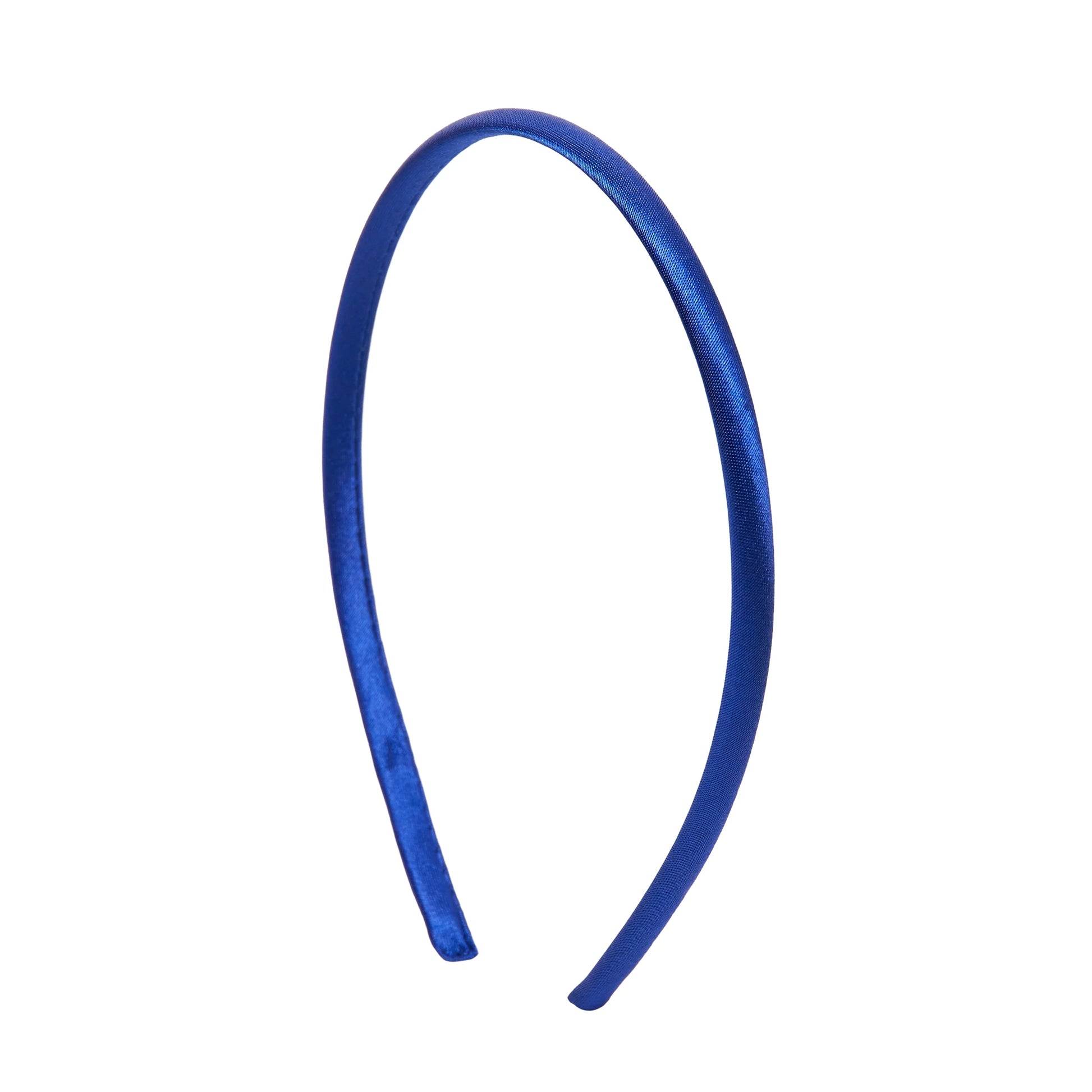 Royal Blue Satin Headband, Perfect Hair Crafting Accessory, 1 Each