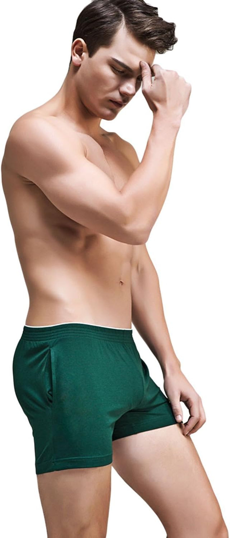 Men’S Running Workout Gym Active Shorts Sleep Bottom