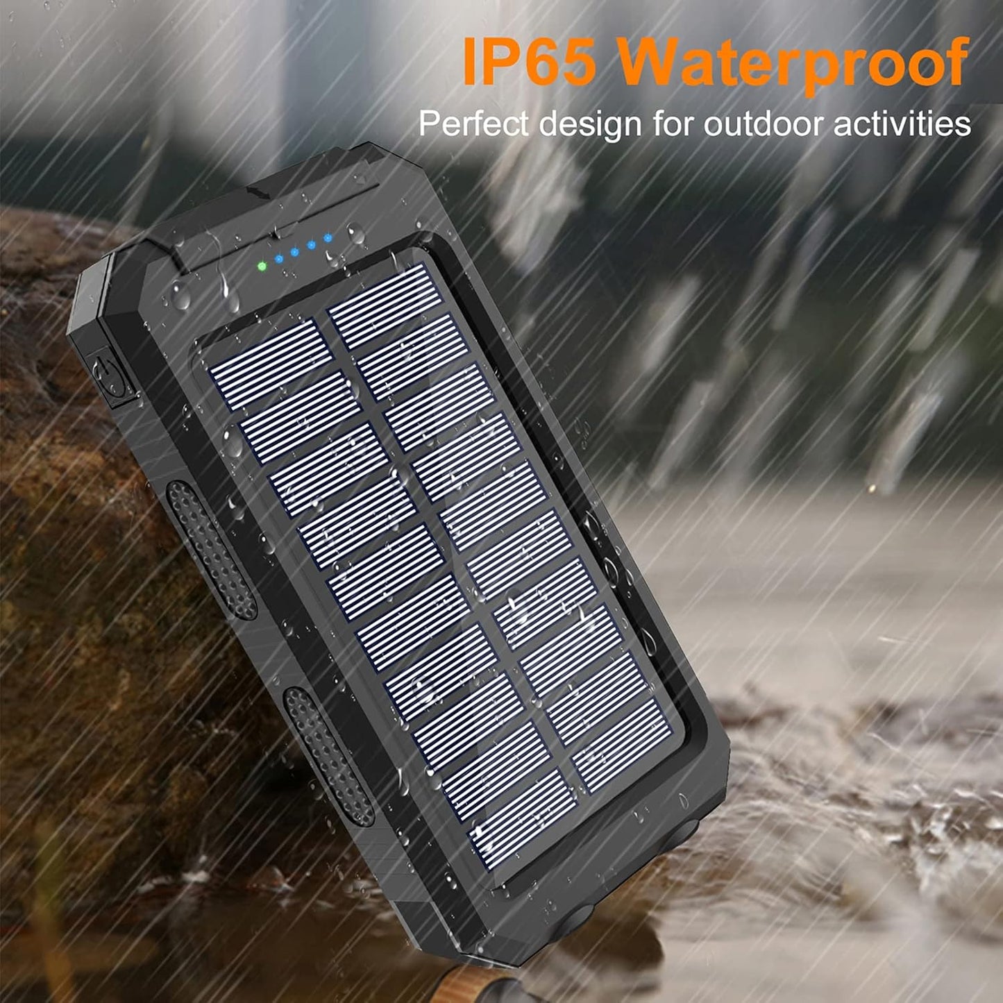 Solar Charger Power Bank for All Cell Phones