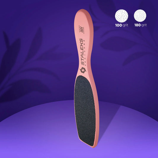 Staleks Wooden Foot File BEAUTY & CARE 20 TYPE 3 (100/180 Grit)