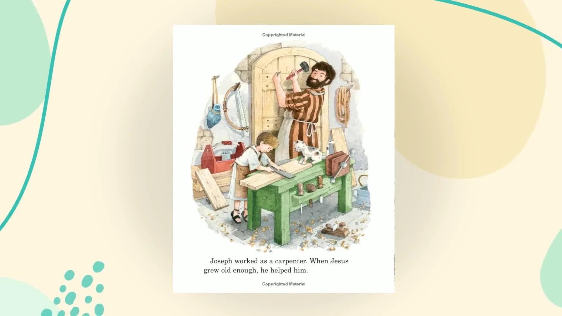 The Story of Jesus: a Christian Book for Kids, (Hardcover)