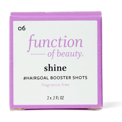 Shine #Hairgoal Booster with Amaranth Leaf Extract, 0.2 Fl Oz, 2 Pack