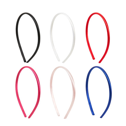 Royal Blue Satin Headband, Perfect Hair Crafting Accessory, 1 Each