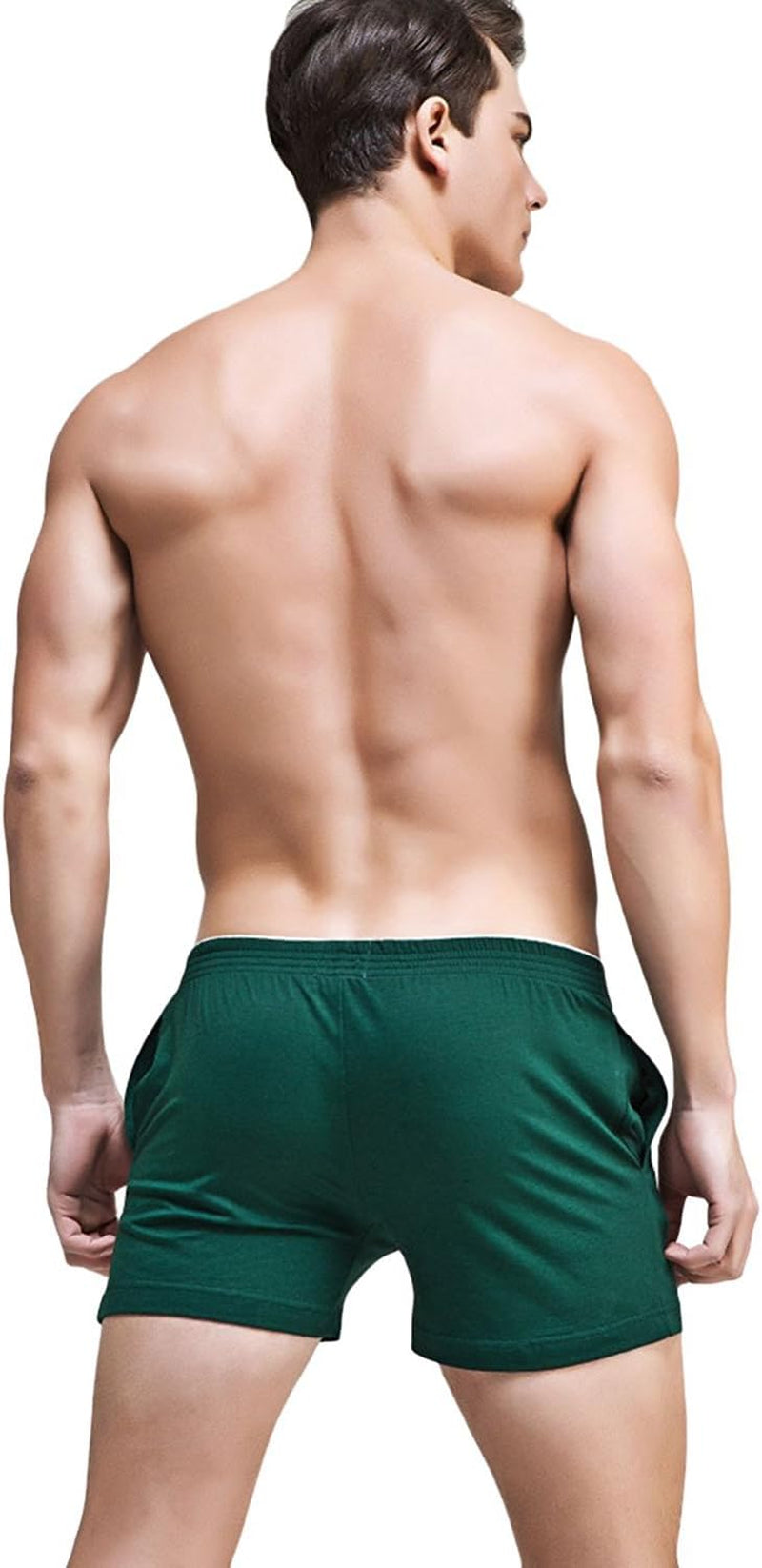 Men’S Running Workout Gym Active Shorts Sleep Bottom