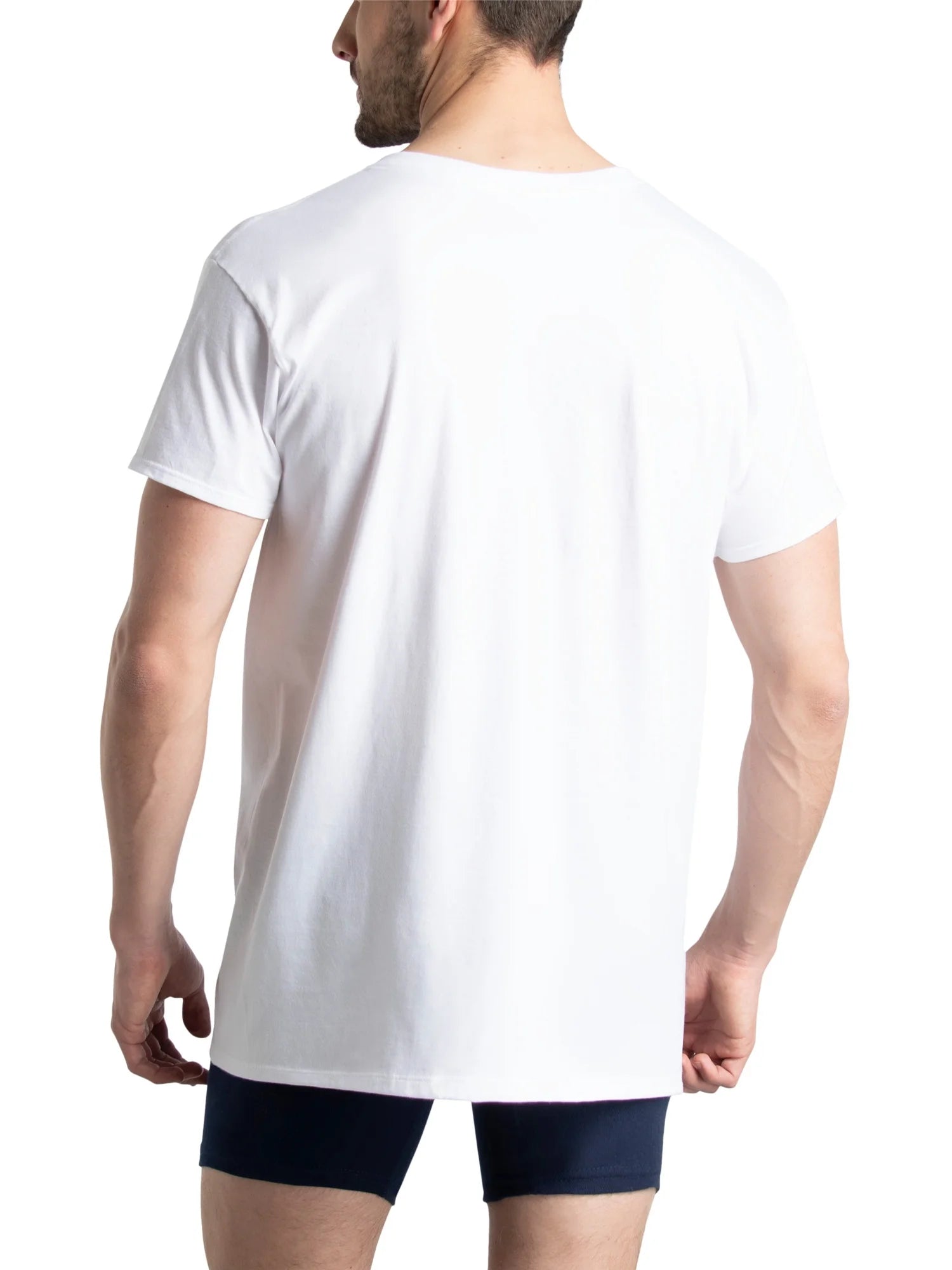 Men'S V-Neck Undershirts, 6-Pack