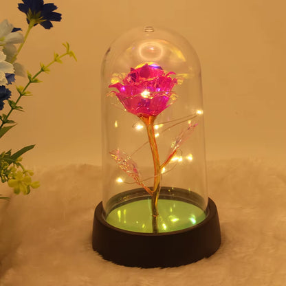 Eternal Flower Gift Rose Christmas Gift Qixi Valentine'S Day Birthday Gift Creative Simulation Flower