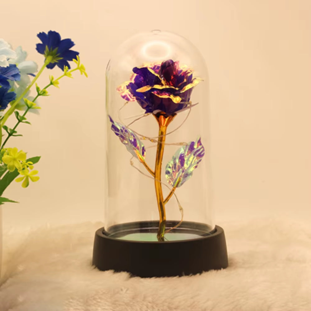 Eternal Flower Gift Rose Christmas Gift Qixi Valentine'S Day Birthday Gift Creative Simulation Flower