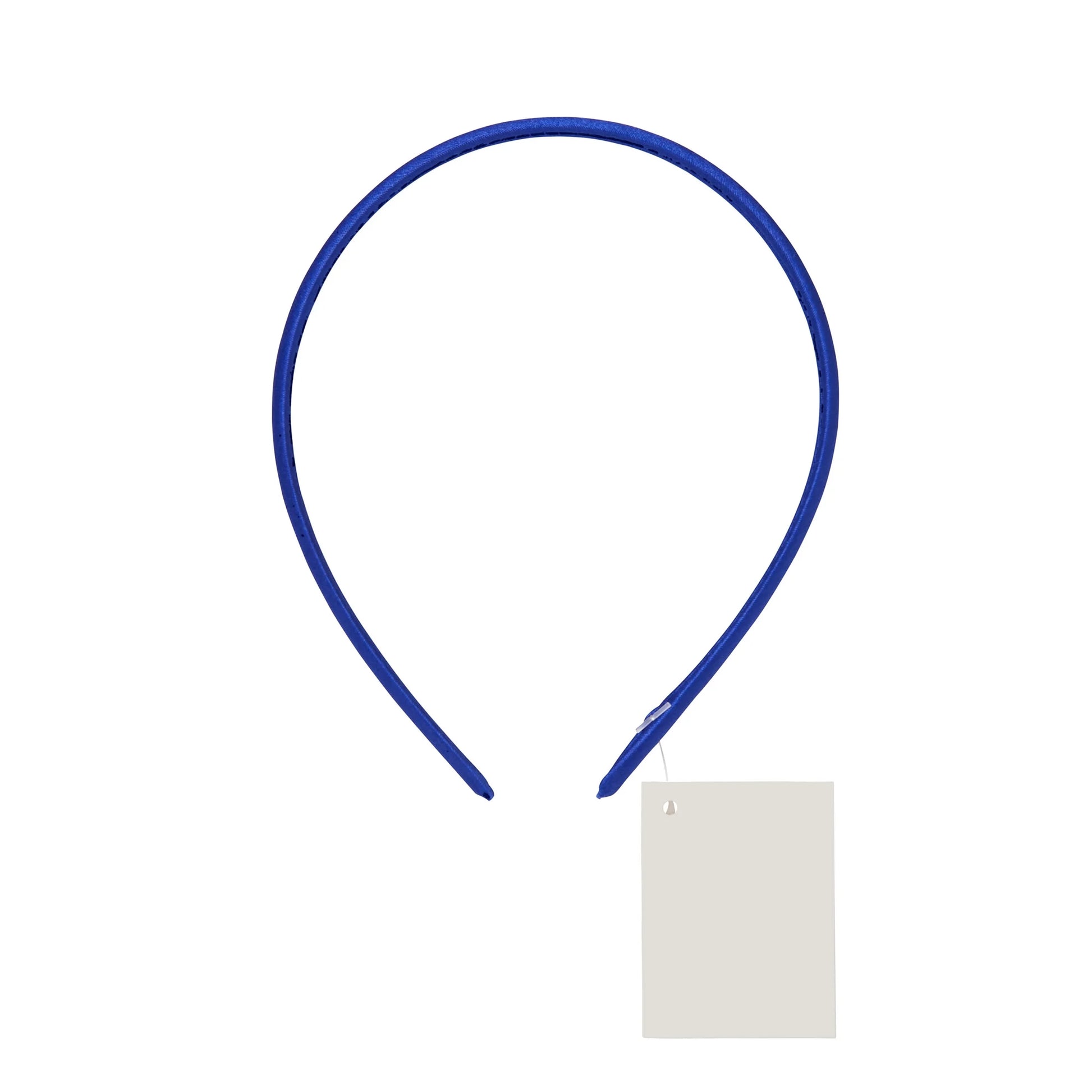 Royal Blue Satin Headband, Perfect Hair Crafting Accessory, 1 Each